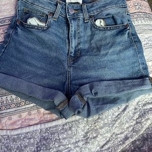 h&m jean shorts